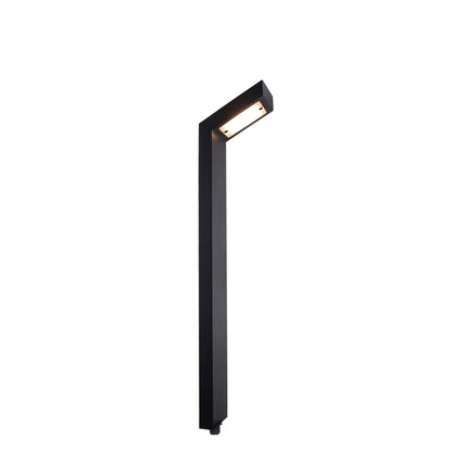 Striker Lighting Blade Gun Metal Black Brass Modern Path Light 12v Blade