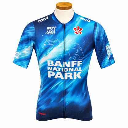 oneALTA Banff National Park Aurora Cycling Jersey - Blue