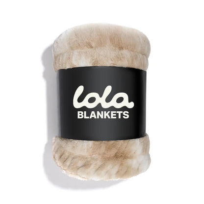 Lola Blankets - Caramel N' Cream - Large