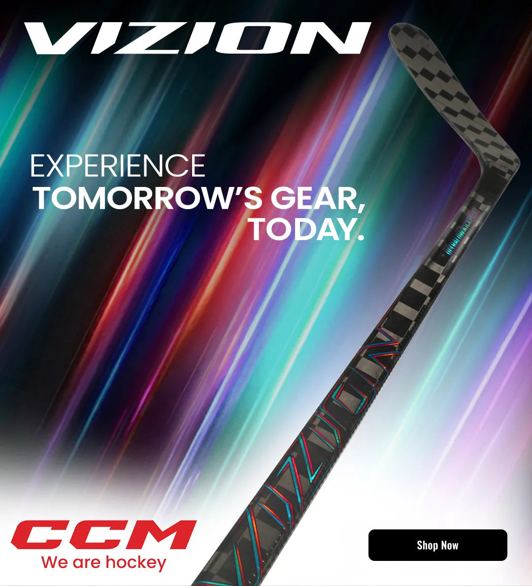 CCM Vizion Senior Hockey Stick R/H