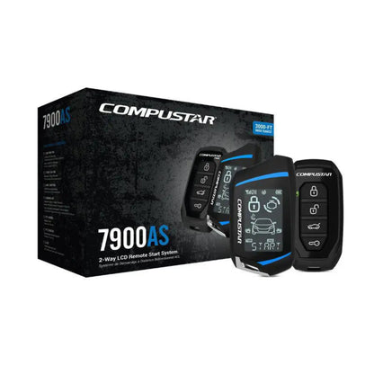 Compustar 7900AS 2-way LCD Remote Start + Security System