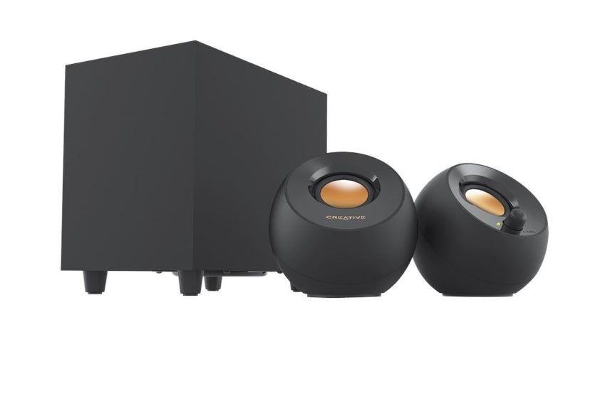 Creative Pebble Plus Modern 2.1 USB Desktop Speakers with Subwoofer
