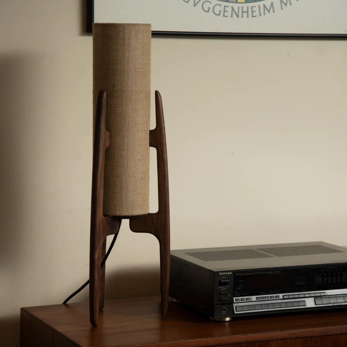Kismet Mini Rocketlamp Table Lamp - Walnut
