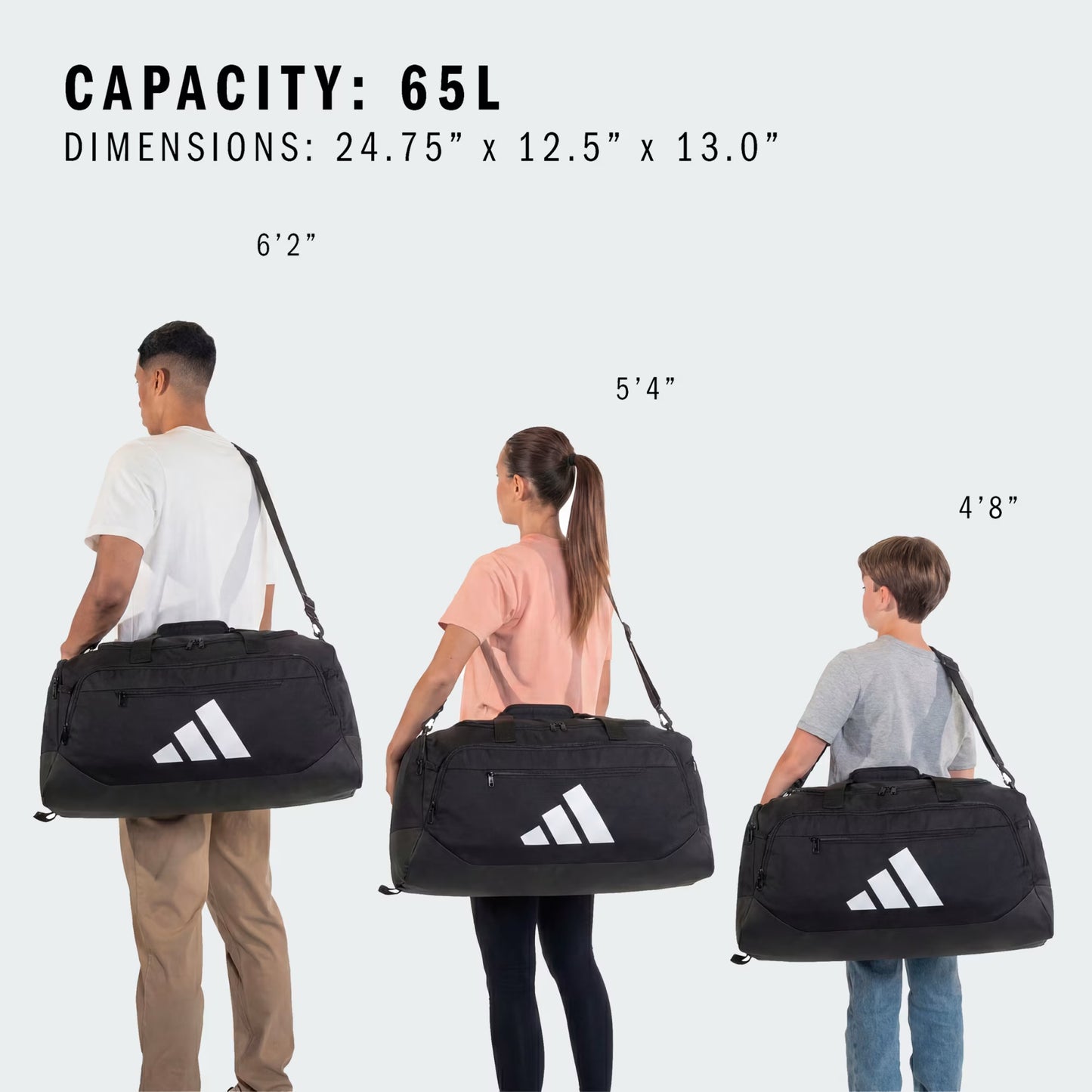 Adidas Defender 5 Medium Duffel Bag - Black