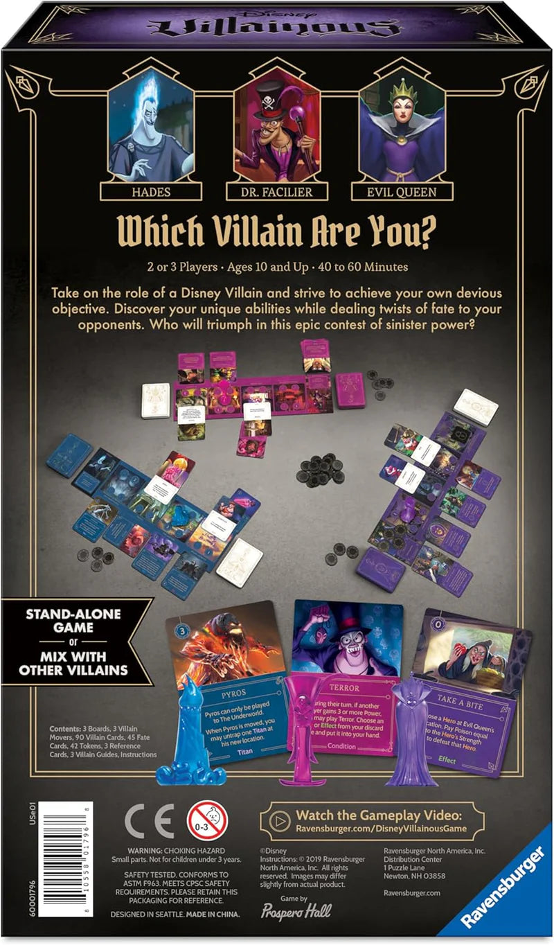 Disney Villainous: Wicked to The Core Strategy Board Game
