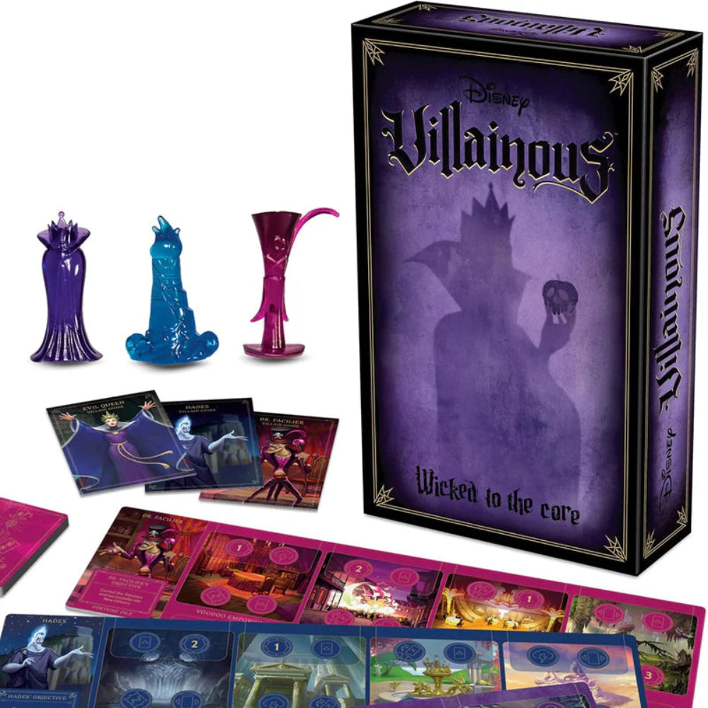 Disney Villainous: Wicked to The Core Strategy Board Game