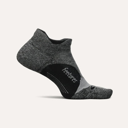Feetures Elite Light Cushion No Show Tab Socks - Gray - 3 Pack