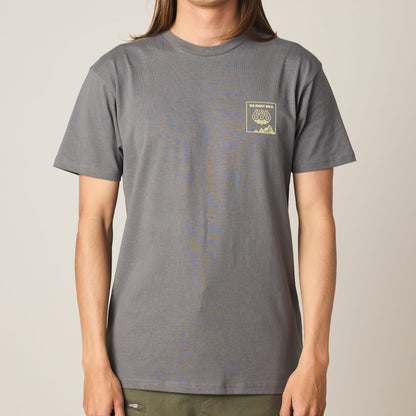 686 Cross-Cut Authentic S/S Tee - Grey