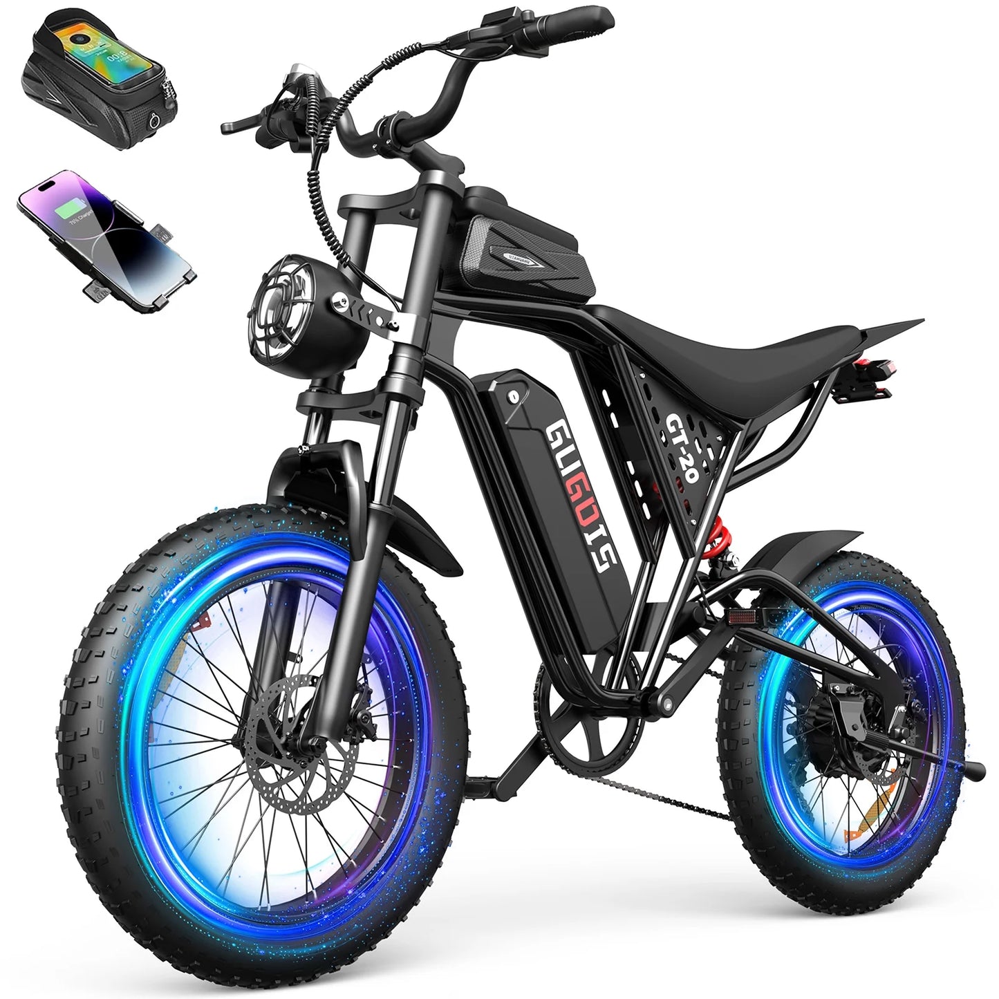 GUGOIS GT20 Electric Bike for Adults - PICK UP ONLY