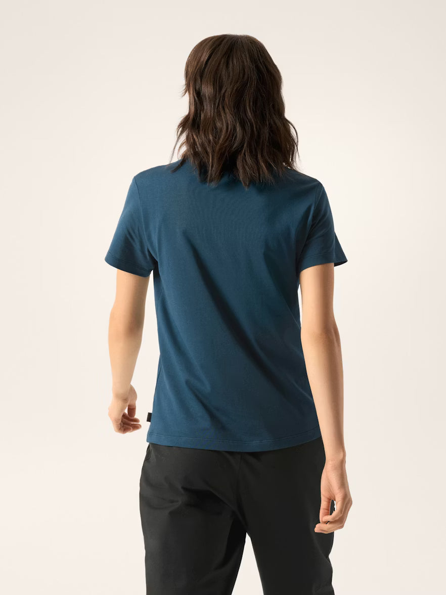 Arc'teryx Arc'Word Cotton T-Shirt Women's - Midnight Frost