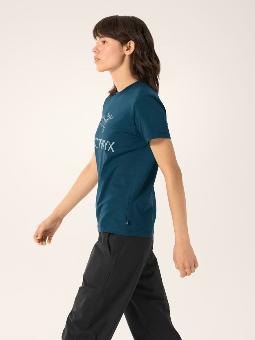 Arc'teryx Arc'Word Cotton T-Shirt Women's - Midnight Frost