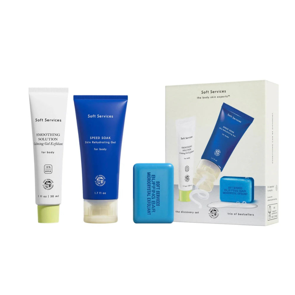 Soft Services the body skin experts Bestsellers Discovery Set