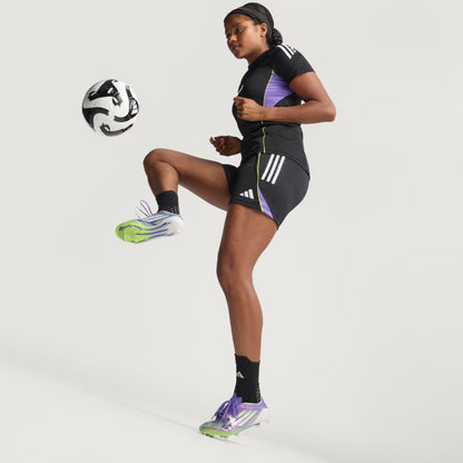 Adidas F50 Elite Firm Ground Cleats - Purple Rush/Cloud White/Lucid Lemon