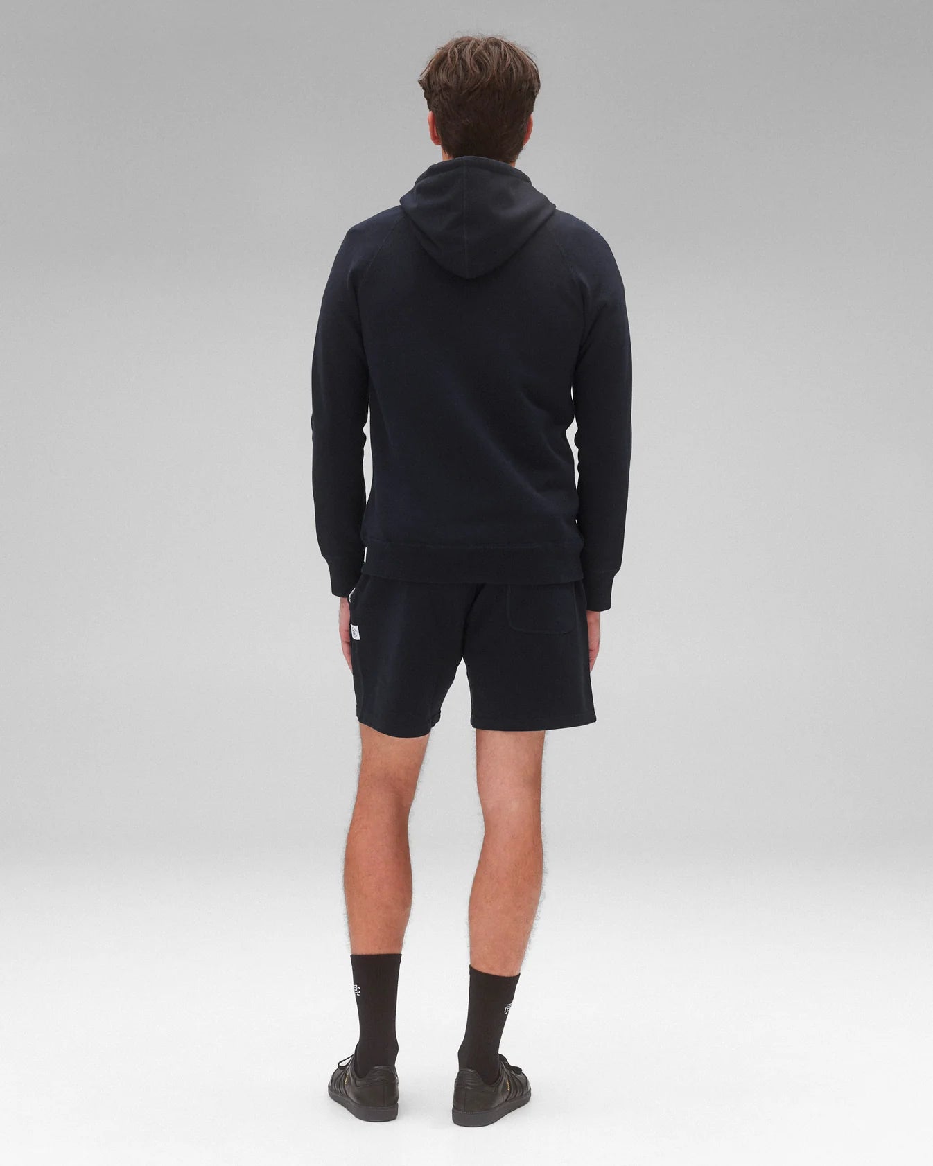 Reigning Champ Midweight Terry Slim Zip Hoodie - Navy