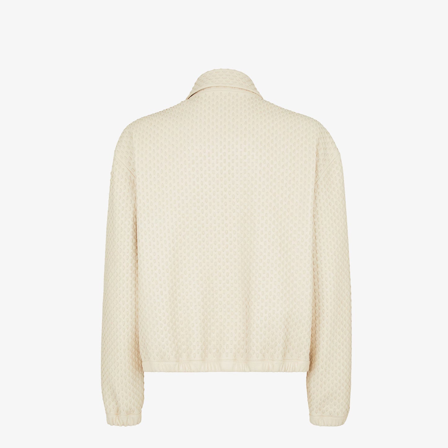 Fendi Blouson White Deerskin Selleria Blouson - Mens Jacket