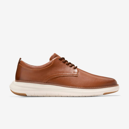 Cole Haan Men's Grand Remix Oxfords - British Tan-Ivory