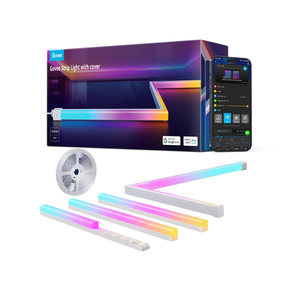 Govee RGBIC LED Strip Lights with Covers - 16.4t