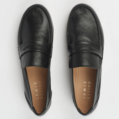 Jamie Haller The Penny Loafer in Black