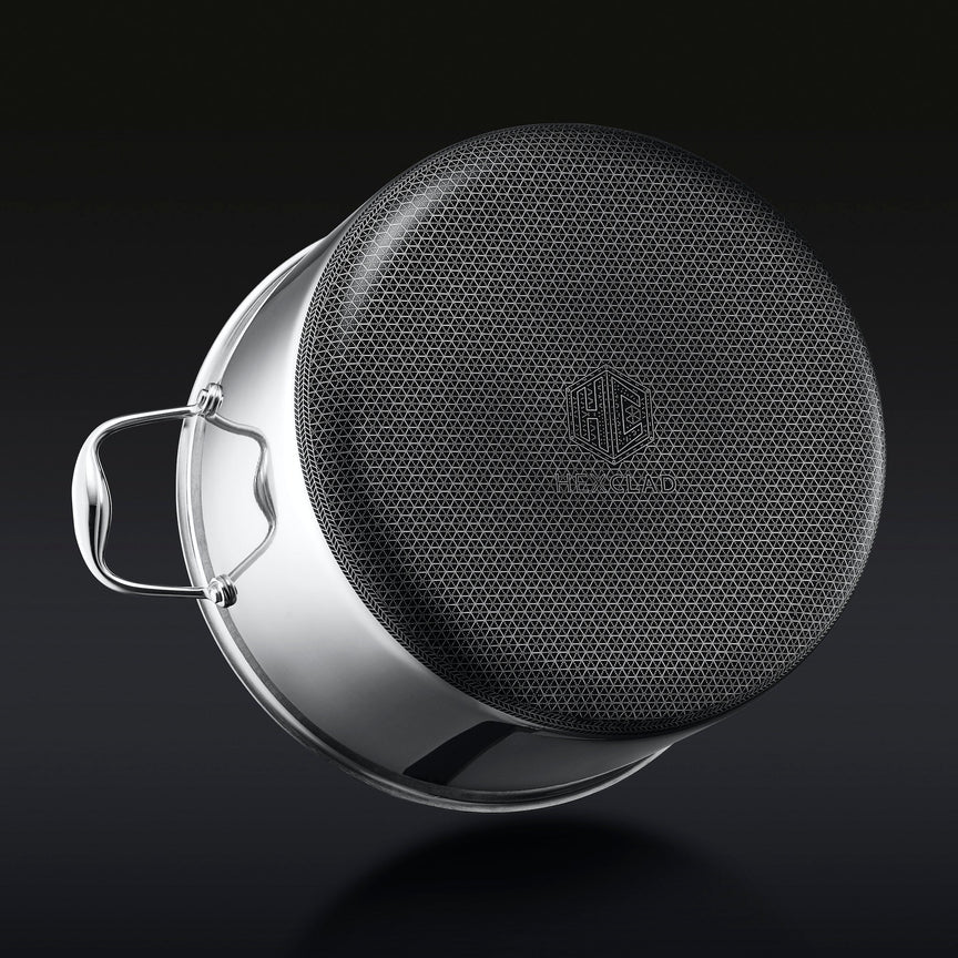 HEXCLAD 10QT Hybrid Stock Pot with Lid (9.5 L)