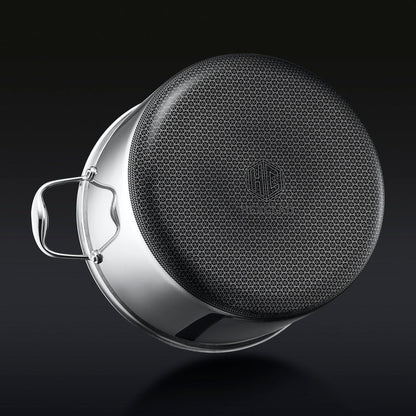 HEXCLAD 10QT Hybrid Stock Pot with Lid (9.5 L)