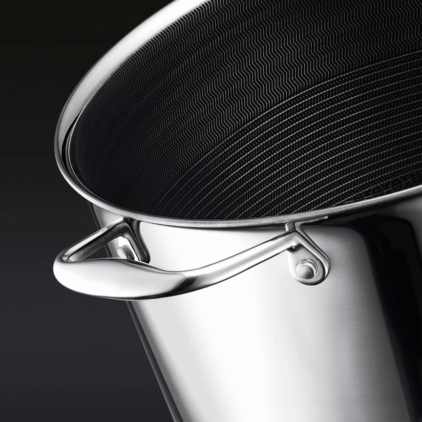 HEXCLAD 10QT Hybrid Stock Pot with Lid (9.5 L)