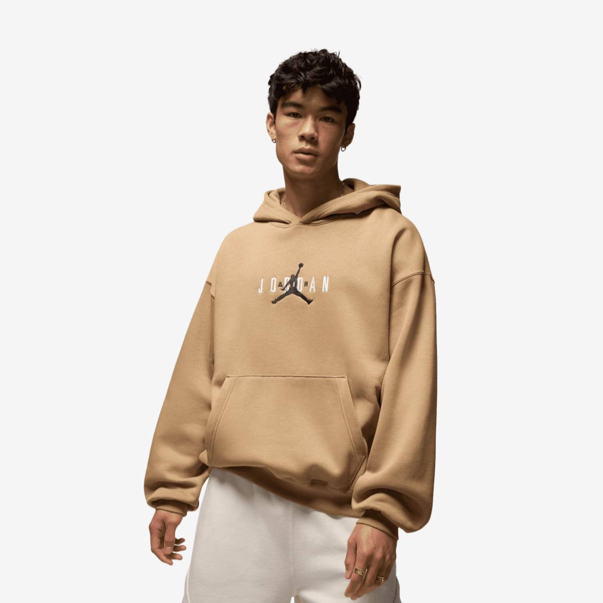 Jordan Essentials Fleece Hoodie - Brown