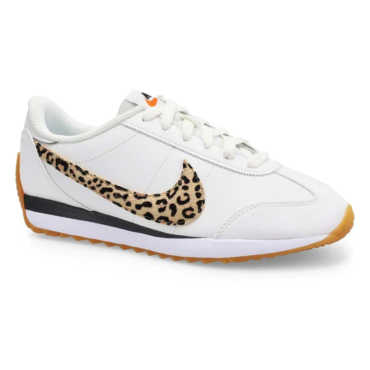 Nike Women's Pacific Lace Up Sneaker - White/Leopard