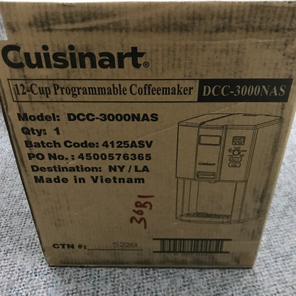 Cuisinart Coffee on Demand 12 Cup Programmable Coffee Maker