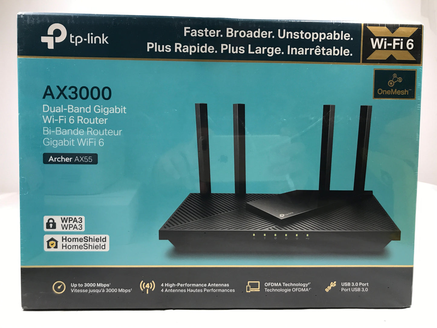 TP-Link AX3000 Dual Band Gigabit Wi-Fi 6 Router