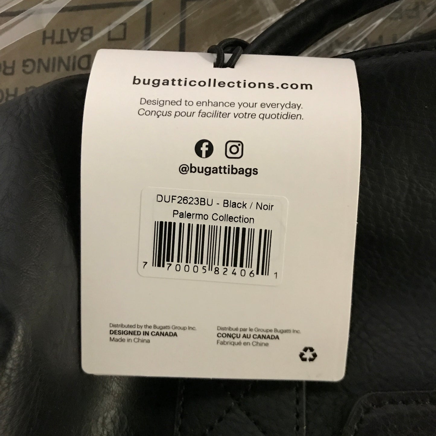 Bugatti Palermo Duffle Bag - Black