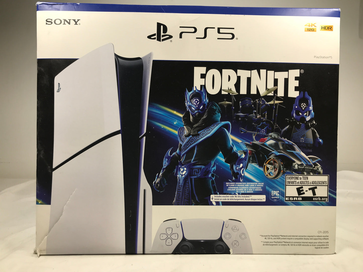 PlayStation 5 Slim Console - Fortnite Cobalt Star Disc Edition