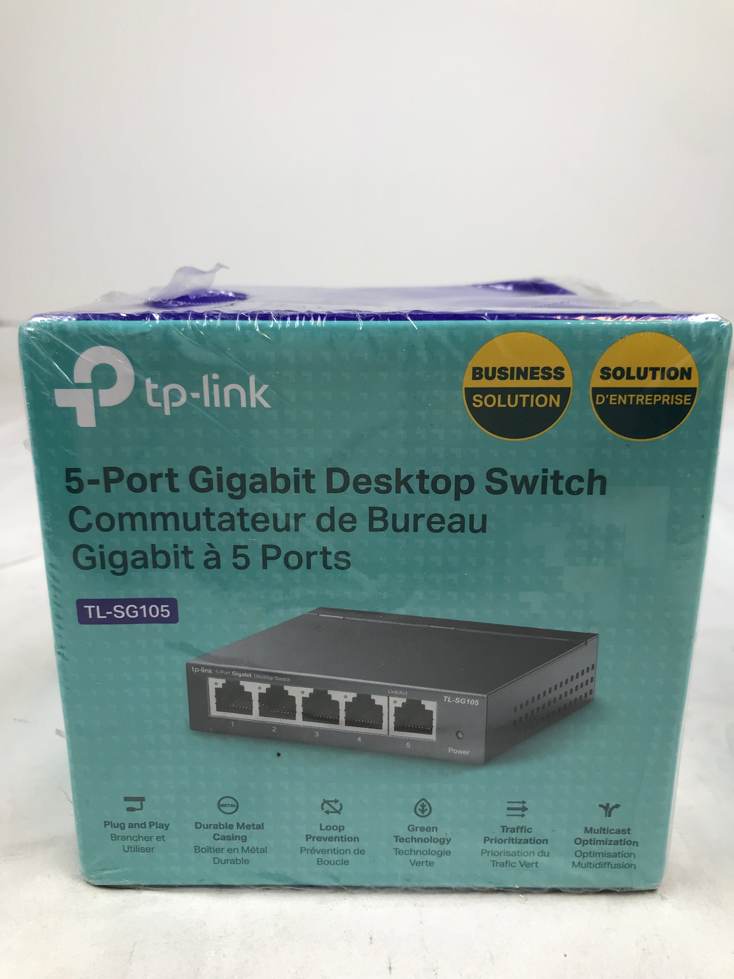 TP-Link TL-SG105, 5 Port Gigabit Unmanaged Ethernet Switch