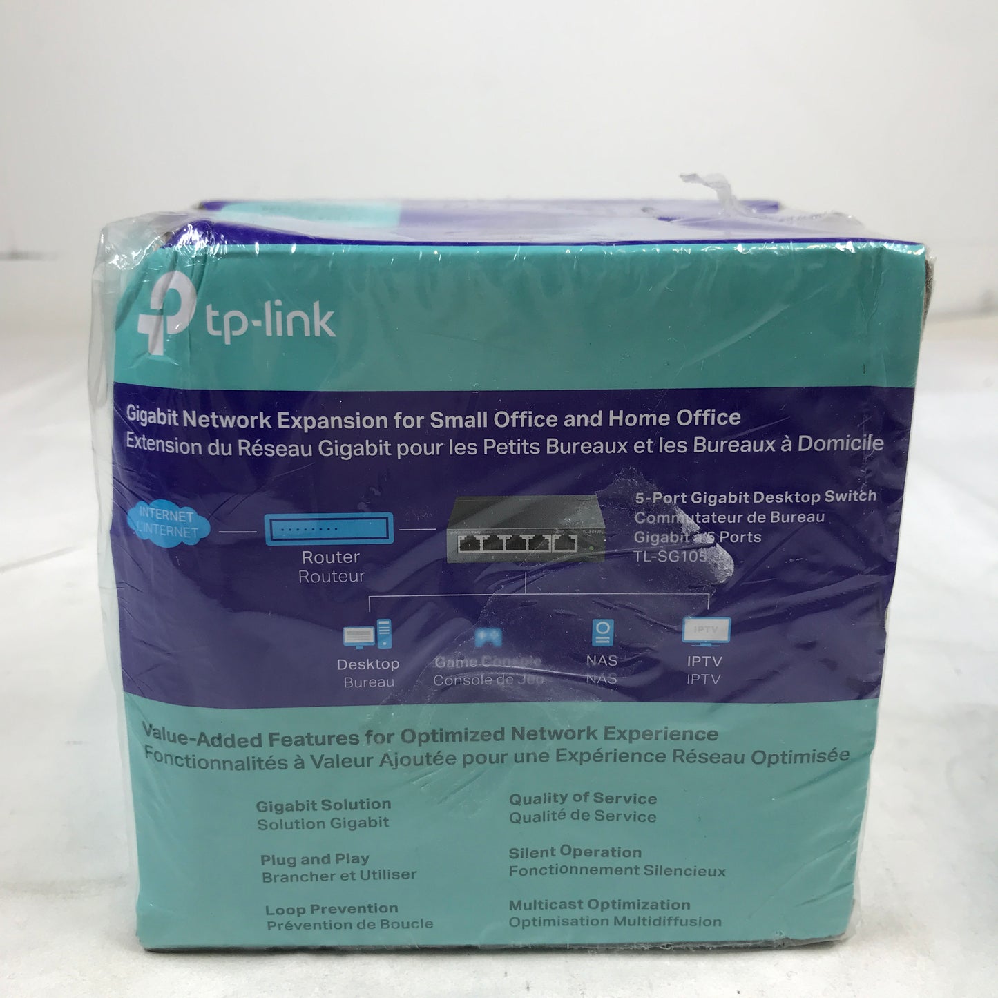 TP-Link TL-SG105, 5 Port Gigabit Unmanaged Ethernet Switch