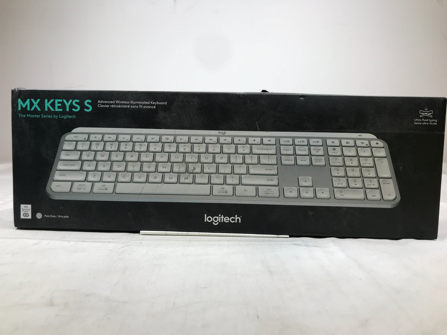Logitech MX Keys S Full Size Scissor Keyboard for PC and Mac