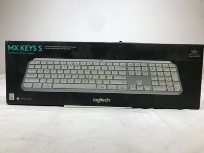 Logitech MX Keys S Full Size Scissor Keyboard for PC and Mac