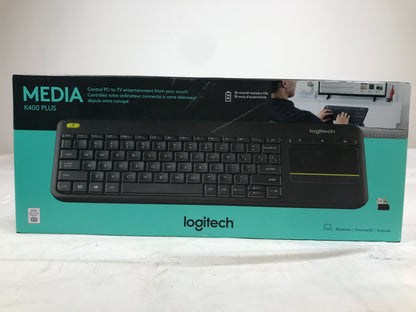 Logitech K400 Plus Wireless Touch Keyboard