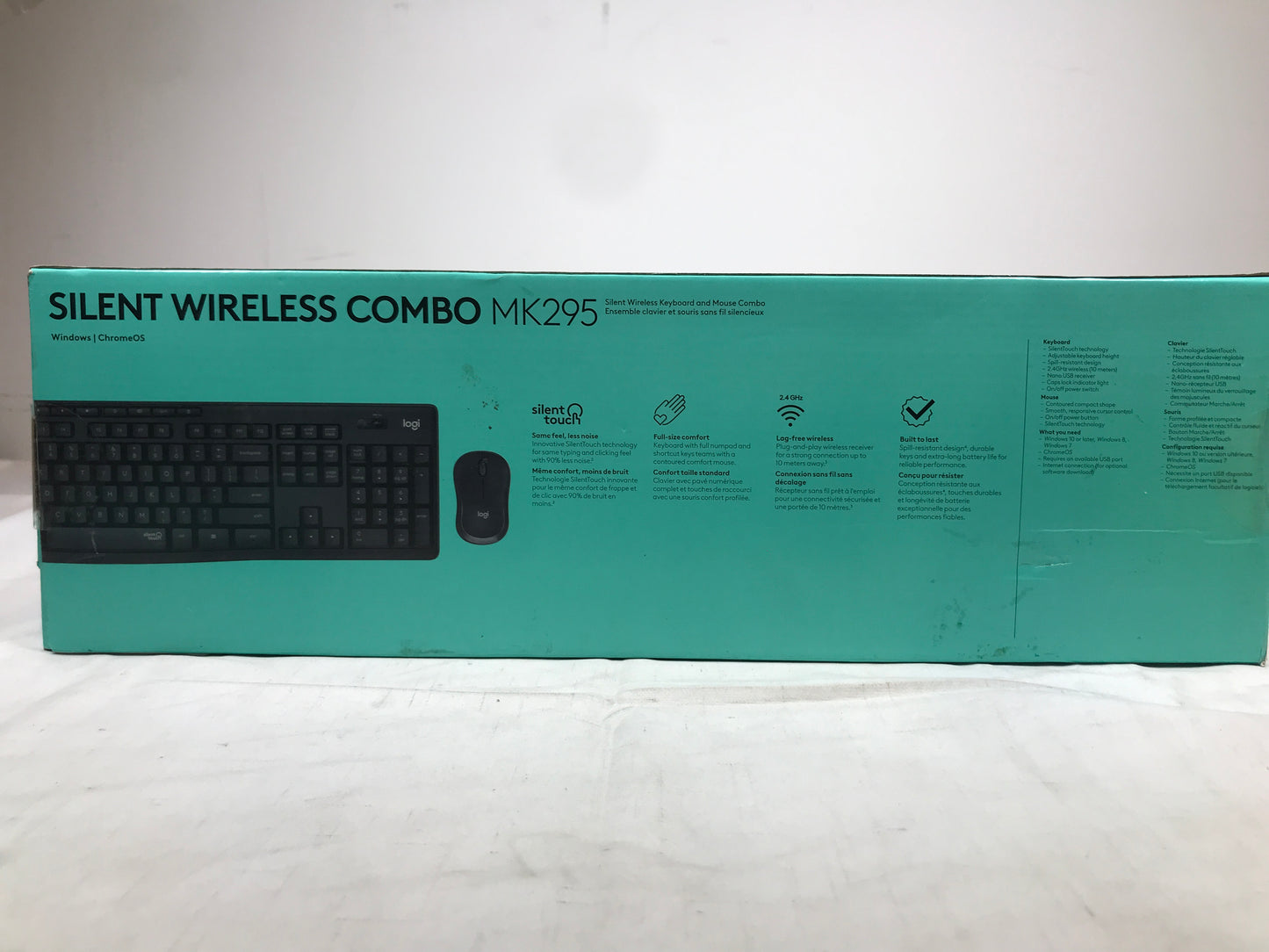 Logitech MK295 Silent Wireless Mouse & Keyboard Combo
