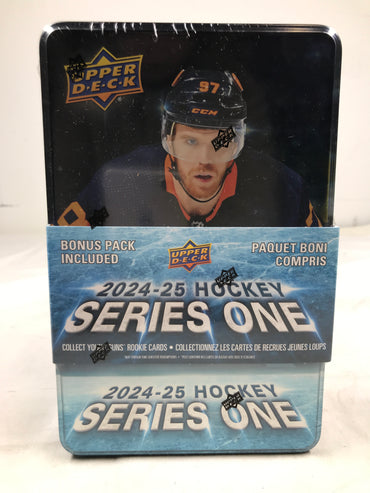 Upper Deck Series 1 Hockey Cards Tin - 2024-25
