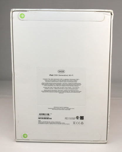 Apple iPad 10th Gen 64GB WI-FI - Blue