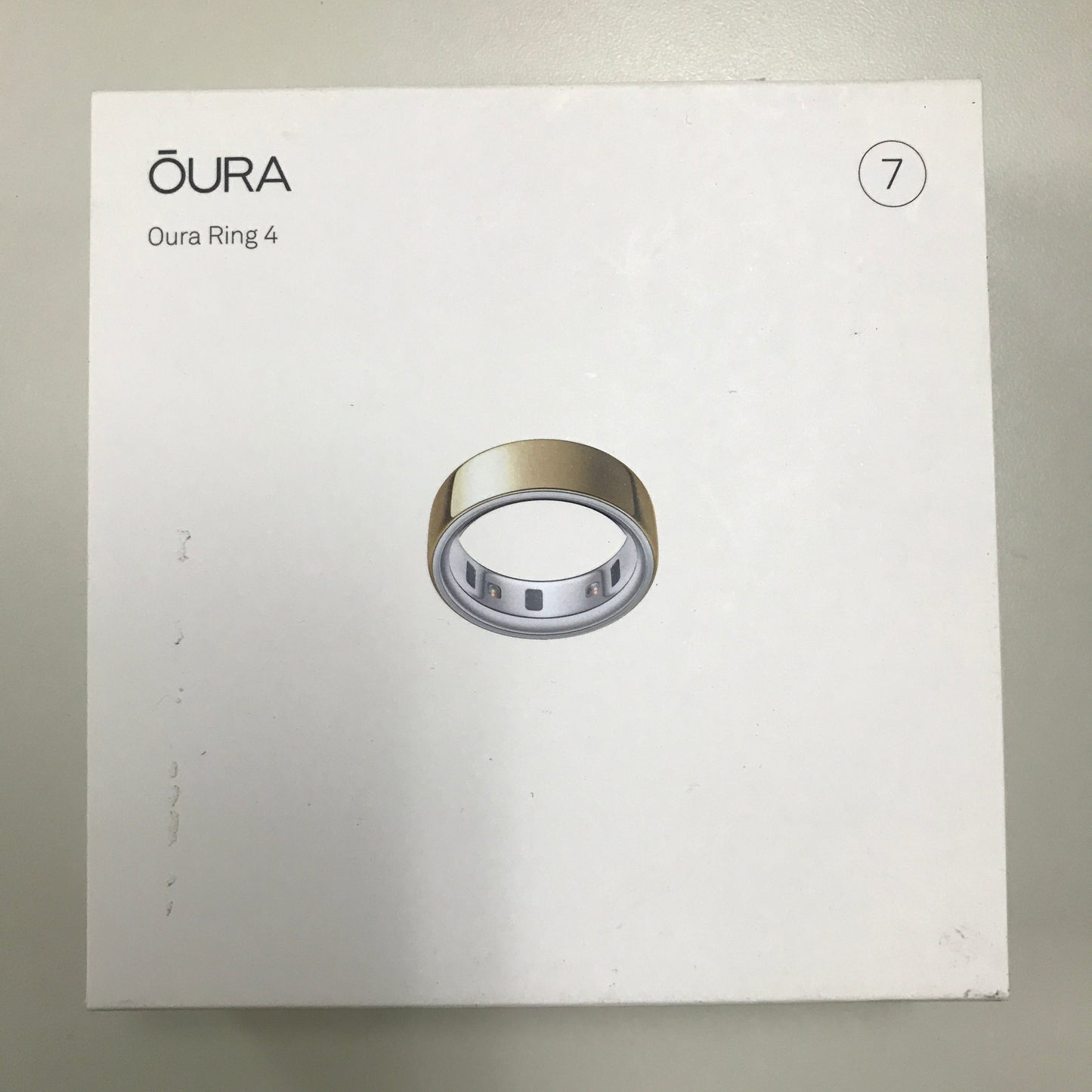 Oura Ring 4 Gold - Size 7
