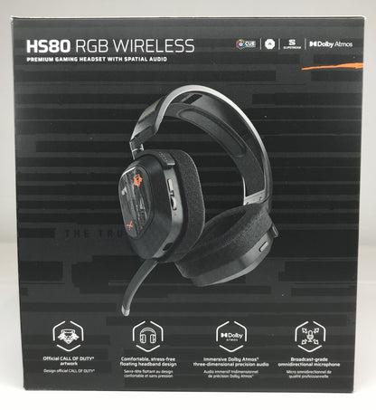 CORSAIR HS80 RGB WIRELESS  Headset — Carbon