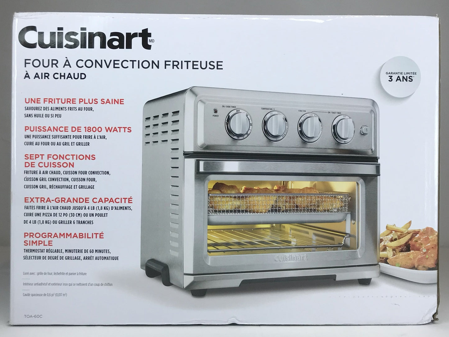 Cuisinart Convection Air Fryer Convection Oven - PICK UP ONLY