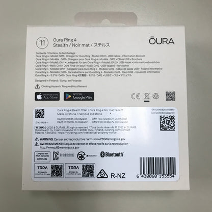 Oura Ring 4 Stealth - Size 11