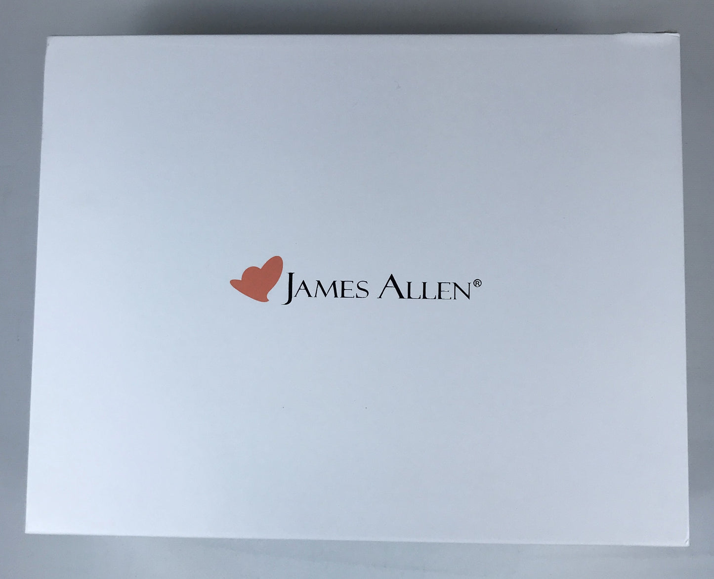 James Allen - Platinum Two Row U Pave Diamond Ring
