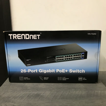 TRENDnet 26-Port Gigabit PoE+ Switch