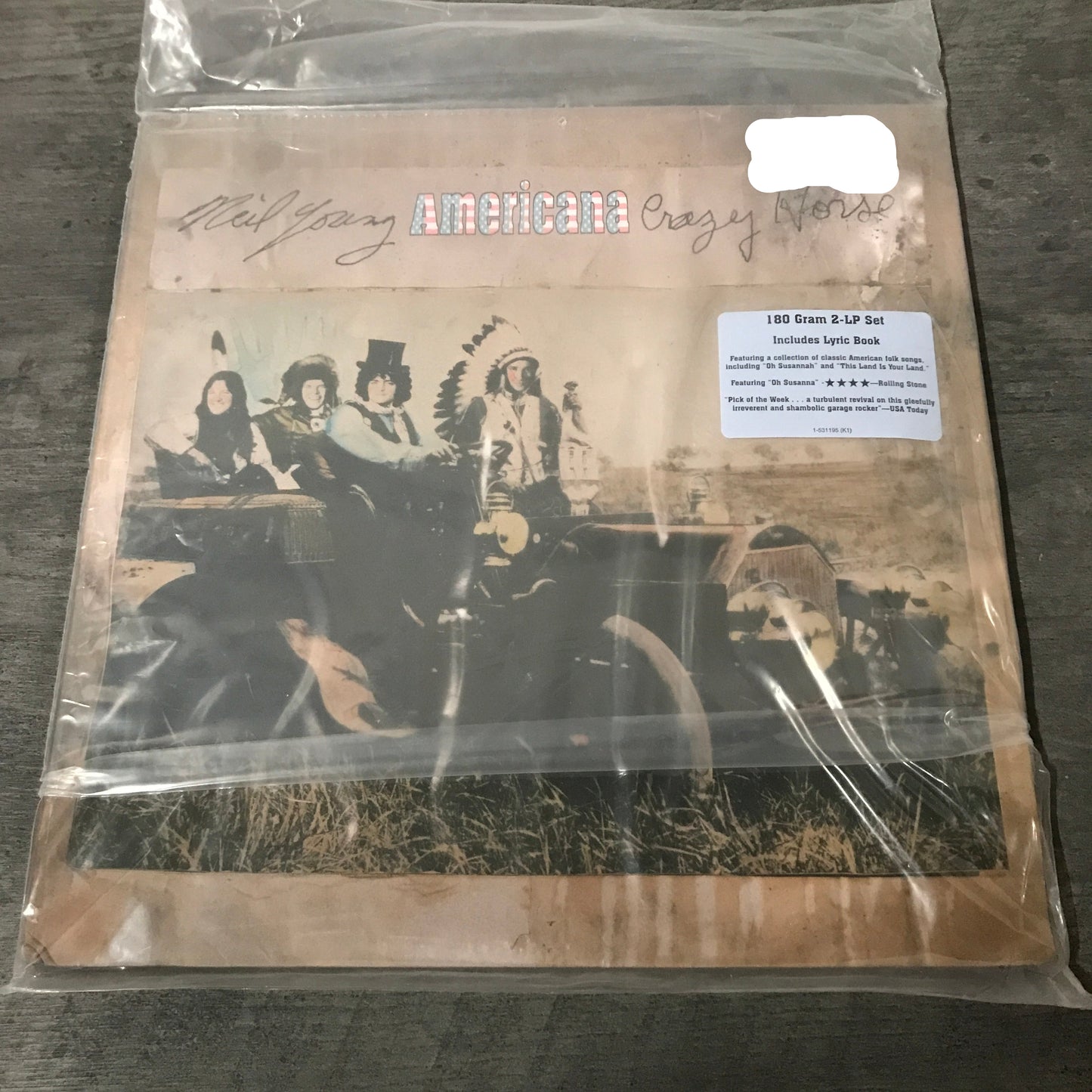 Neil Young and Crazy Horse Americana (Vinyl) 12" Album