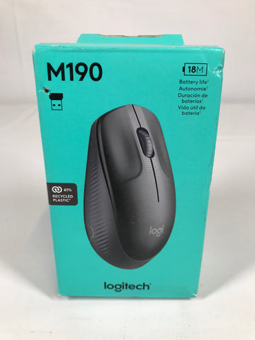 Logitech M190 Full-Size Wireless Mouse