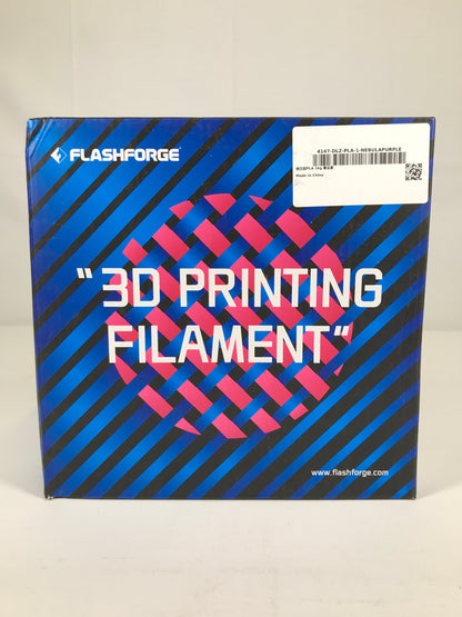 Flashforge 3D Printing Filament 1.75mm PLA 1.0kg - Nebula Purple