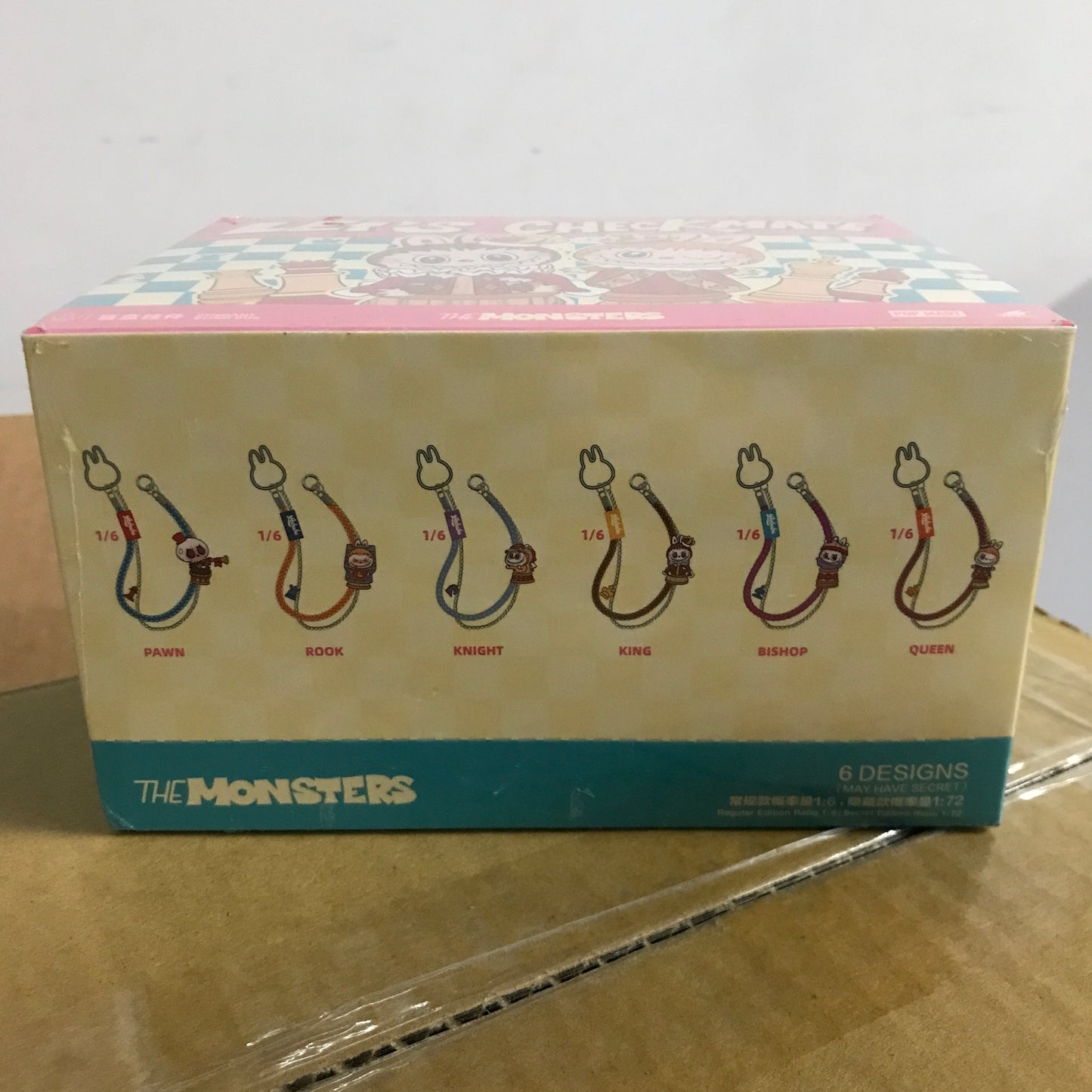 Pop Mart THE MONSTERS Let's Checkmate Series-Pendant Blind Box - Whole Set