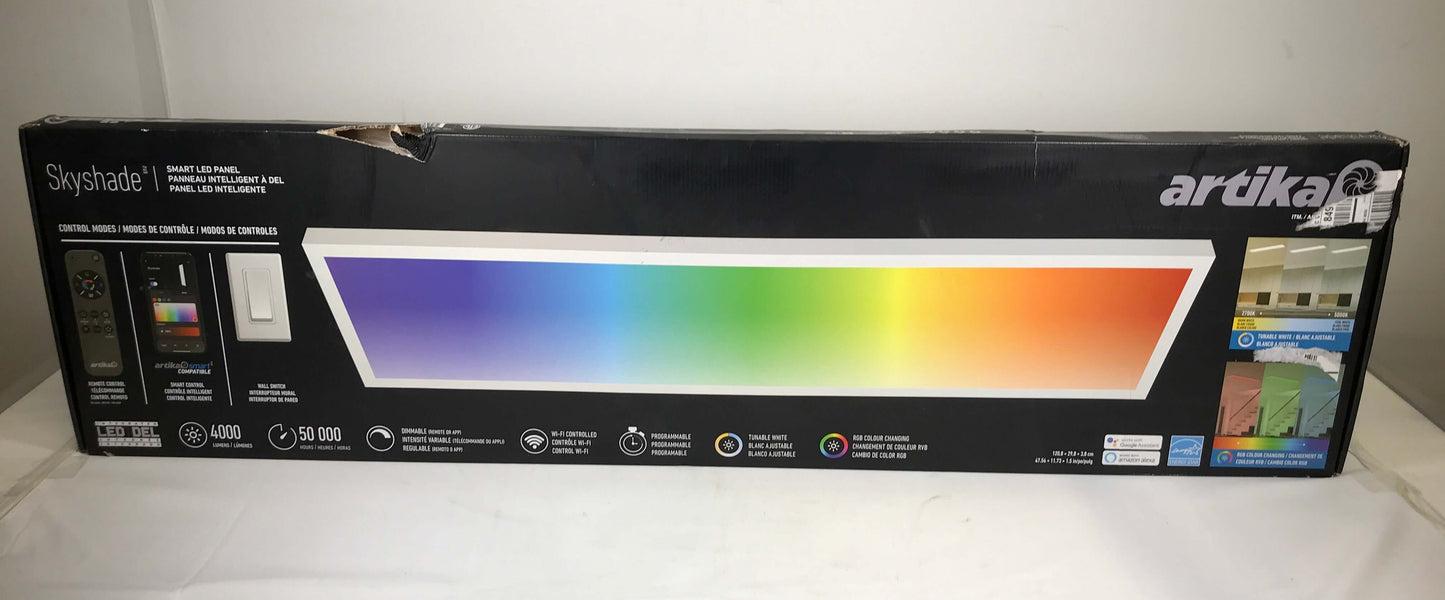 Artika Skyshade 1' x 4' Smart LED Lighting Panel